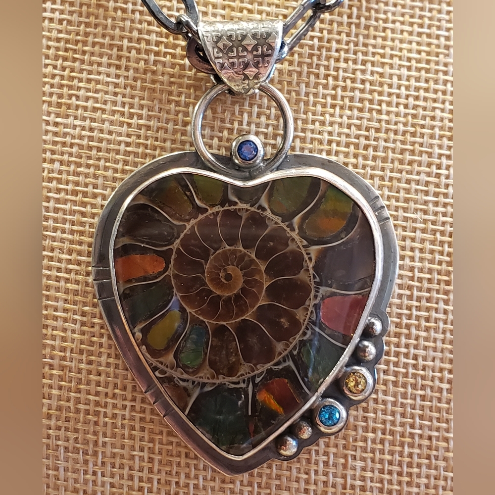 One of a kind sterling silver necklace